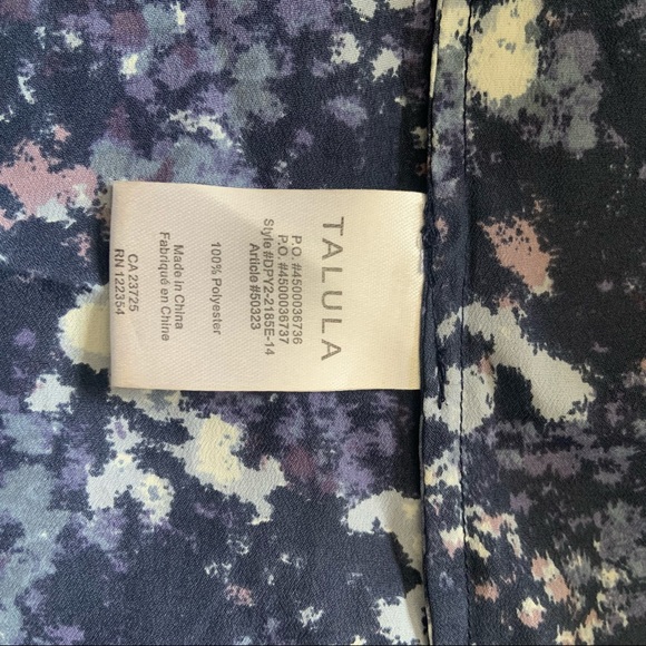 Talula Silky Blue Tank Top - Picture 4 of 8